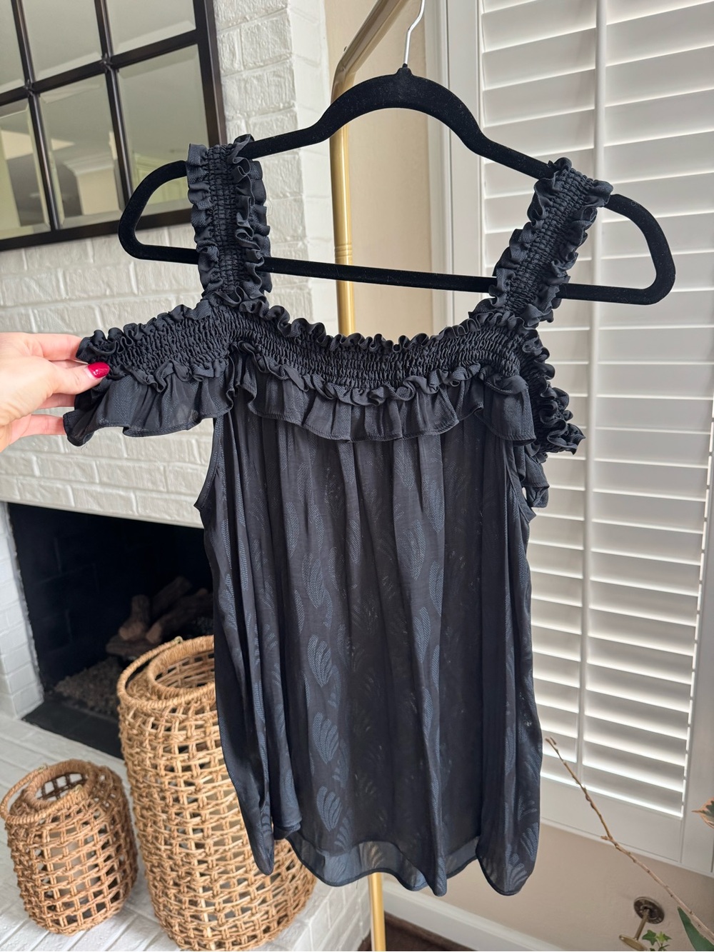 Anthropologie Finn Open-Shoulder Top